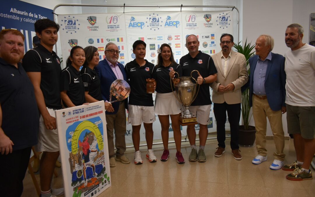 Alhaurín de la Torre será la sede del 10º aniversario de la Copa Internacional de Clubes de Pádel